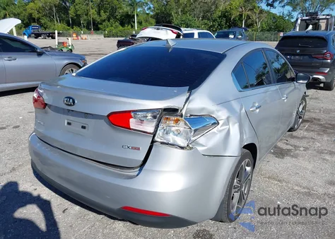 2016 Kia Forte Ex from USA, damaged, VIN KNAFX4A86G5545258